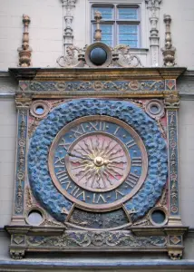 Rouen - Dial of Gros-Horloge