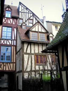 Rouen - Timber-framed houses