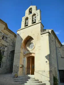 Rousset-les-Vignes - Fassade der Kirche Saint-Mayeul