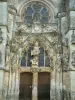 Rumilly-lès-Vaudes - Portal tallado de la iglesia de San Martín