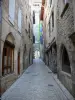 Saint-Antonin-Noble-Val - Gasse gesäumt von Häusern