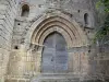 Saint-Benoît-du-Sault - Portal of the Saint-Benoît church