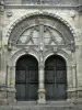 Saint-Calais - Portal of Notre-Dame church