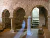 Saint-Désiré church - Crypt of the Saint-Désiré Romanesque church