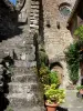 Saint-Florent - Treppe führend zum Schloß