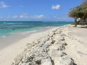 Saint-François - Uitzicht op de Atlantische Oceaan