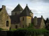 Saint-Geniès - Kasteel en kerktoren