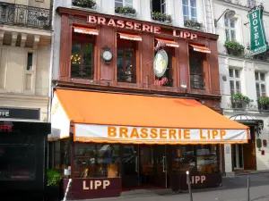 Saint-Germain-des-Prés - Voorzijde van de Brasserie Lipp