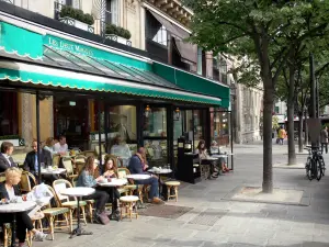 Saint-Germain-des-Prés - Terrasse des Deux Magots