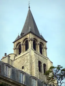 Saint-Germain-des-Prés - Klokkentoren van Saint-Germain-des-Prés