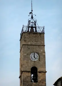 Saint-Gilles - Bell tower of the Saint-Gilles abbey church