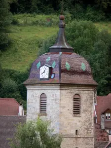 Saint-Hippolyte - Clocher de l'église