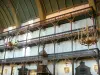 Saint-Jean-de-Luz - Inside the Saint-Jean-Baptiste church: wooden galleries