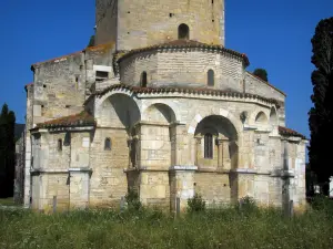 Saint-Just de Valcabrère basilica - Chevet of the Romanesque basilica