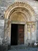 Saint-Just de Valcabrère basilica - Portal of the Romanesque basilica