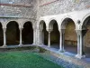 Saint-Lizier - Claustro románico de la catedral de Saint-Lizier