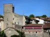 Saint-Lizier - Facades of the town