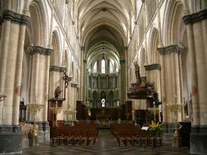 Saint-Omer - Interior of Notre Dame