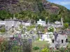 Saint-Paul - Marine cemetery graves
