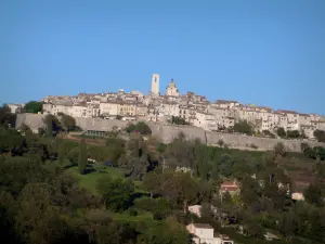 Saint-Paul-de-Vence - Panoramica del borgo fortificato di Saint-Paul-de-Vence