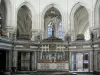 Saint-Riquier - Inside of the Saint-Riquier abbey church