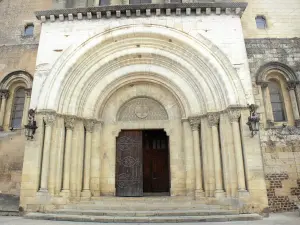 Saint-Sever - Portail de l'église abbatiale