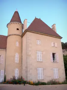 Saint-Sorlin-en-Bugey - Schloss bergend das private Landwirtschafts Gymnasium von Saint-Sorlin