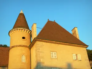 Saint-Sorlin-en-Bugey - Schloss bergend das private Landwirtschafts Gymnasium von Saint-Sorlin