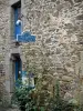Saint-Suliac - Facciata in pietra di una casa