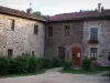 Sainte-Croix-en-Jarez - Buildings of the former Carthusian monastery (former convent); in the Regional Natural reserve of Pilat