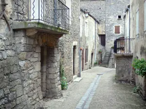 Sainte-Eulalie-de-Cernon - Street lined with houses