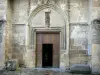 Sainte-Eulalie-d'Olt - Portal de la iglesia de Sainte-Eulalie