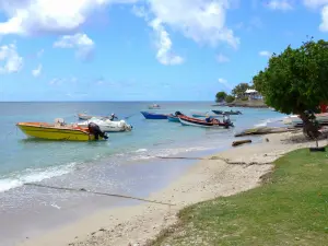 Sainte-Luce - Barche galleggiante sul mare