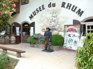 Sainte-Rose - Eingang des Rum-Museums