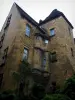 Sarlat-la-Canéda - Façade de l'hôtel de Vassal, en Périgord