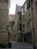 Sarlat-la-Canéda - Maisons en pierre de la vieille ville médiévale, en Périgord