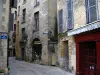 Sarlat-la-Canéda - Häuser der mittelalterlichen Altstadt, darunter das Patrizierhaus Plamon