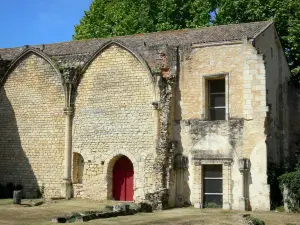 La Sauve-Majeure abbey - Facade of the abbey 