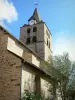 Sauveterre-de-Rouergue - Campanile della chiesa di Saint-Christophe