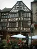 Saverne - Haus Katz und seine blühende Terrasse