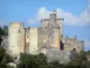 Schloss von Bonaguil - Gesamtüberblick der Festung (Burg)