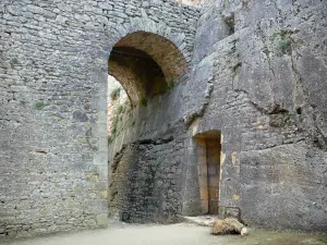 Schloss von Bonaguil - Teil der Festung (Burg)