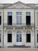 Schloss von Bouges - Schlossfassade; auf der Gemeinde Bouges-le-Château