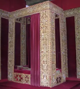 Schloß Chambord - Wohnungen des Schlosses: Schlafzimmer von François 1er
