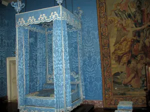 Schloß Chambord - Wohnungen des Schlosses: Schlafzimmer der Königin (Wohnung von Maria-Thérèse von Österreich)