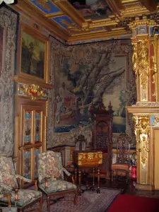 Schloß von Cheverny - Innere des Schlosses: Schlafzimmer des Königs