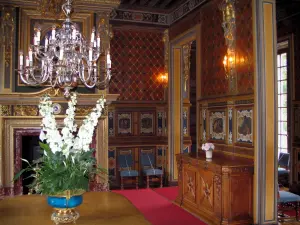 Schloß von Cheverny - Innere des Schlosses: Esszimmer