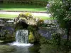Schloss von Courances - Wasserspeier im Schlosspark