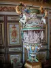 Schloß von Fontainebleau - Im Palast von Fontainebleau: grosse Wohnungen: Saal der Wachen und seine Renaissance Vase aus Porzellan aus Sèvre