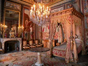 Schloß von Fontainebleau - Im Palast von Fontainebleau: Wohnung des Papstes (oder Wohnung der Reines Mères)